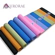 Aurorae Yoga Mat - Ultra Thick, Extra Long with Focal Point Icon and Illuminating colors that define your Inner Self. SGS approved Free from Phthalates