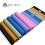 Aurorae Yoga Mat - Ultra Thick, Extra Long with Focal Point Icon and Illuminating colors that define your Inner Self. SGS approved Free from Phthalates