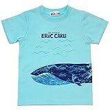 2016年 夏物 はらぺこあおむし 天竺 くじら合わせプリント 半袖Ｔシャツ THE WORLD OF ERIC CARLE サックス◇95cm