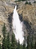 Takakkaw Falls Swollen by Summer Snowmelt, British Columbia (B.C.), Canada Art Photographic Poster Print by Ruth Tomlinson, 30x40