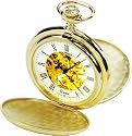 Ruhla Gard&eacute; Germany Mechanik 6653 Mechanical Pocket Watch for Him Push-open case