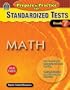 Prepare & Practice for Standardized Tests: Math, Grade 7