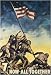 Now All Together Iwo Jima Vintage World War II Two WW2 WWII USA Military Propaganda Poster