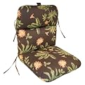 Chair Cushion Brown Multicolor- 22x45"