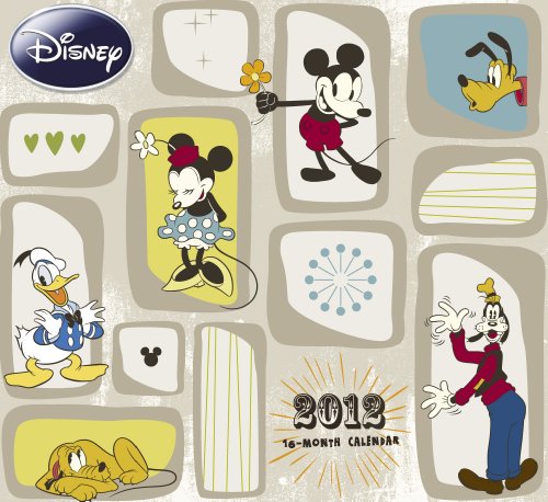 2012 Disney Mickey Classic Wall Calendar