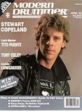 MODERN DRUMMER DRUM MUSIC MAGAZINE - APRIL 1990 - STEWART COPELAND - TITO PUENTE - TONY OXLEY - COPELANDS ROXANNE