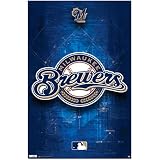 Brewers - Logo 11 Wall Poster 22" X 34" 8399