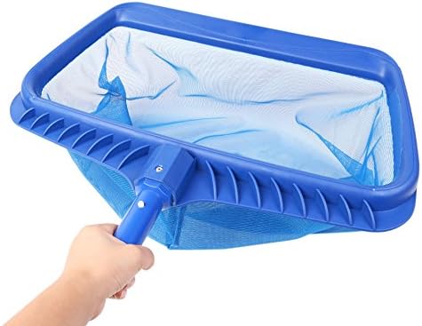 Professional Heavy Duty Deep Bag Leaf Rake and Pool Skimmer Mesh Net Swimming Pool Nets Handheld Pool Brushes &amp; Nets