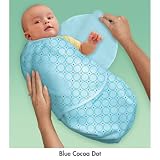 SwaddleMe Adjustable Infant Wrap Cocoa Dot Small