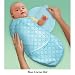 SwaddleMe Adjustable Infant Wrap Blue Cocoa Dot Small (7-14 lbs.)