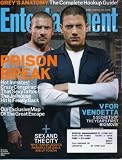 Entertainment Weekly March 24, 2006 Dominic Purcell & Wentworth Miller/Prison Break, V for Vendetta, Grey's Anatomy Hookup Guide, Sex and the City, Steely Dan's Donald Fagen