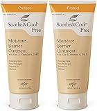 Medline Soothe and Cool Moisture Barrier Ointment with Aloe - 7 oz. - Pack of 2