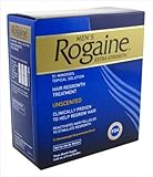 Rogaine Mens Regrowth X-Strength 5 Percent Unscented 3-60ml (2fl oz) bottles