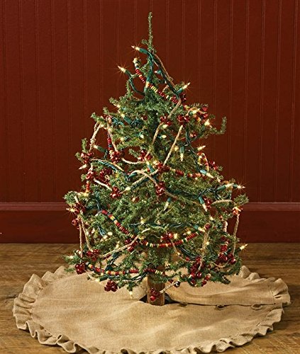 Jute Burlap 60 Inch Tree Skirt
