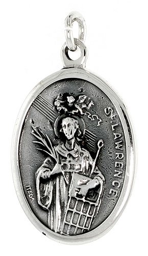 Sterling Silver St. Lawrence Medal 15/16