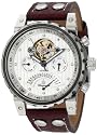 Burgmeister Herren-Armbanduhr Limoges Automatik Leder braun BM136-984