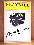 Aspects of Love - Playbill, Broadhurst Theatre, New York