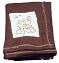 Cosy Pet Fleece cat Blanket -Chocolate