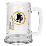 Washington Redskins - NFL 15oz Glass Tankard (Primary Logo)