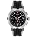 Zodiac Men's ZO7302 Adventure Collection Chronograph Black Leather Watch