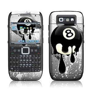 8Ball Design Protective Skin Decal Sticker for Nokia E71 Cell Phone