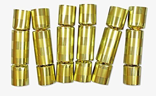 Harbottle House Gold Stripes Party Favors Crackers Poppers (6)