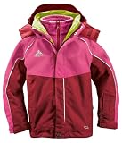 VAUDE Kinder Doppeljacke Little Champion 3in1 II, raspberry, 92