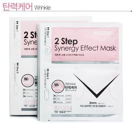 Regen 2 Step Synergy Effect Mask-Wrinkle (5pcs) by Korean Springs