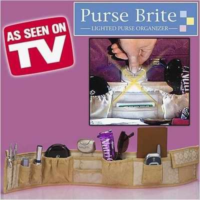 Purse Brite Lighted Organizer