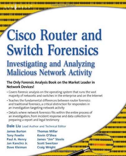 Cisco Router and Switch Forensics 1597494186 pdf