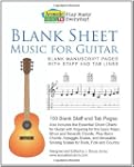 Blank Sheet Music for Guitar