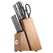 Ginsu Koden Series Commercial Stainless Steel 11-Piece Cutlery Set in Bamboo Storage Block 5203
