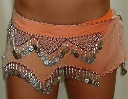 Wavy-bottom Hip Scarf