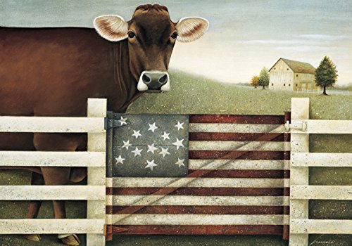 Lang  American Cow Petite Note Cards by Lowell Herreroy, 3.5 x 5 inches, 12 Cards and 13 Envelopes (2080035)