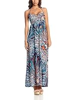 Aftershock Vestido Largo (Azul Oscuro)