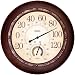 Outdoor Living : Springfield Precision Instruments 13" Rust Metal Garden Thermometer with Hygrometer
