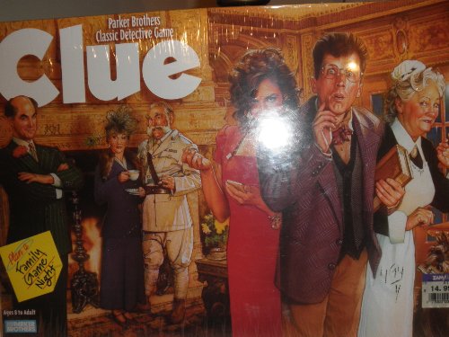 Clue Parker Brothers Classic Detective Game - 1996 Edition Clue Parker Brothers Classic Detective Game - 1996 Edition