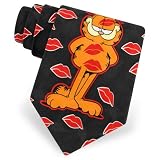 Garfield kisses Tie by Garfield - Black Polyester