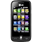 LG GS290 Cookie Fresh GSM Quadband Unlocked Phone with 2 MP Camera, 3-Inch WQVGA Display, FM Radio and Card Slot (Black)