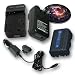 PRO SERIES Equivalent SONY NP-FM50 / QM51 Charger & Battery Combo for OEM BC-TRP / DCR-PC8 / DCR-TRV10 / DCR-TRV6 and More Sony Handycam Models ***Includes Mouse Pad***