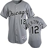 A.J. Pierzynski Majestic MLB Road Grey Authentic Chicago White Sox Jersey