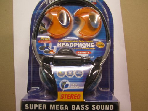 Jwin Interchangeable Color Plates Headphone