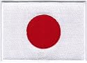 Japan Flag Embroidered Patch Japanese Iron-On National Emblem