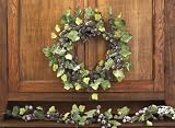 20 Diameter. Purple Grape Wreath Mediterranean Winery, Fall Decorations