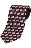 USA American Flag Necktie by Mystic Clothing, includes Gift Box and Neck Tie