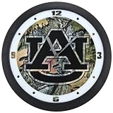 Auburn Tigers Camo Collegiate Wall Clock