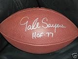 GALE SAYERS SIGNED AUTOGRAPHED FOOTBALL CHICAGO BEARS W/ HOLOGRAM + COA