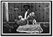 Framed Art Poster 20x30, Bulldog, Master, and Pup