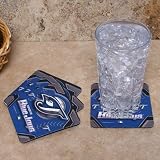 MLB Toronto Blue Jays 4-Pack Sublimated Logo Neoprene Coaster Set