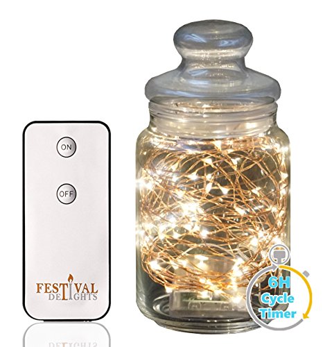 Fairy Lights, LED string lights with Remote and Timer (100 LEDs)